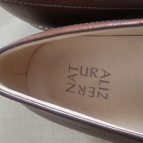 Naturalizer Chestnut Emmal Loafer 11m Vegan Leather - Picture 6 of 7